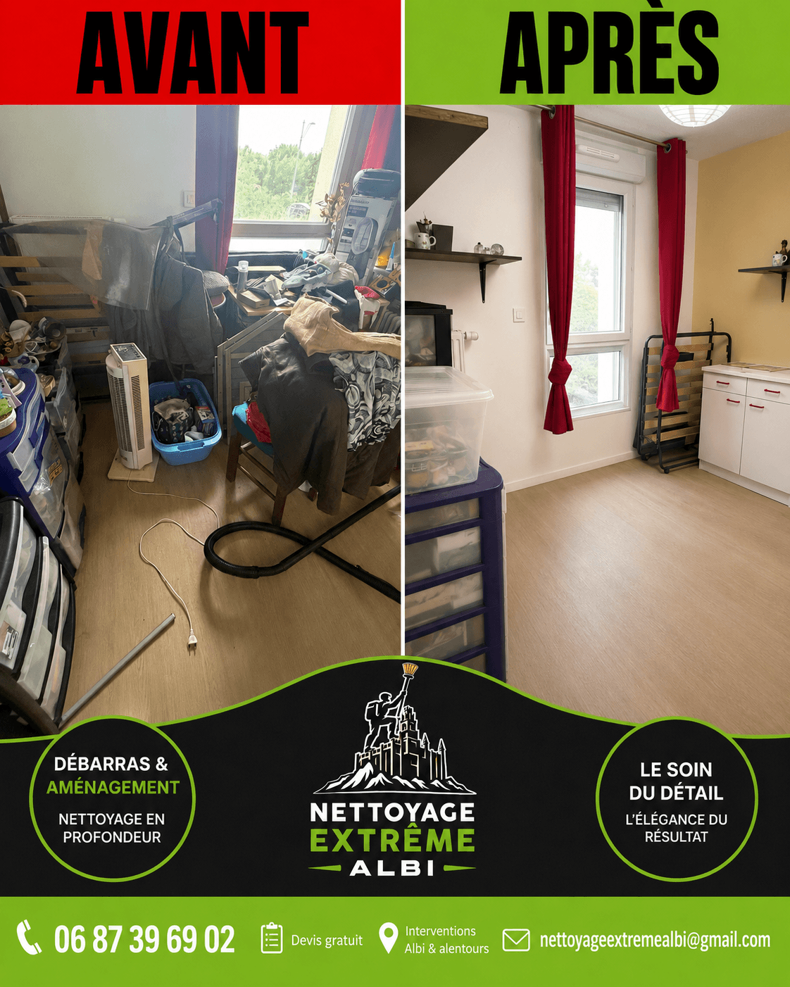 Nettoyage Extrême Albi — société de nettoyage extrême à Albi