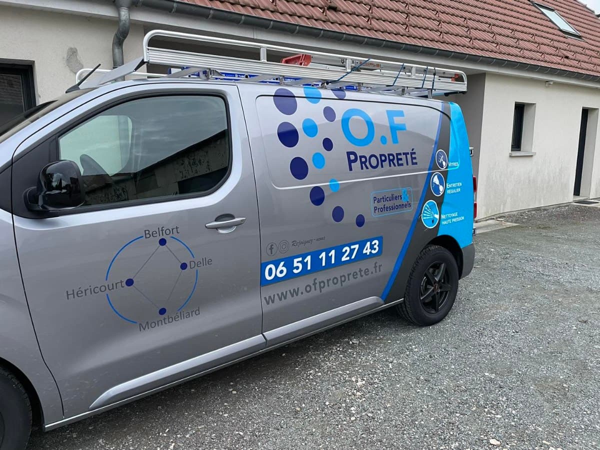 OF Propreté - entreprise de nettoyage — société de nettoyage extrême à Belfort