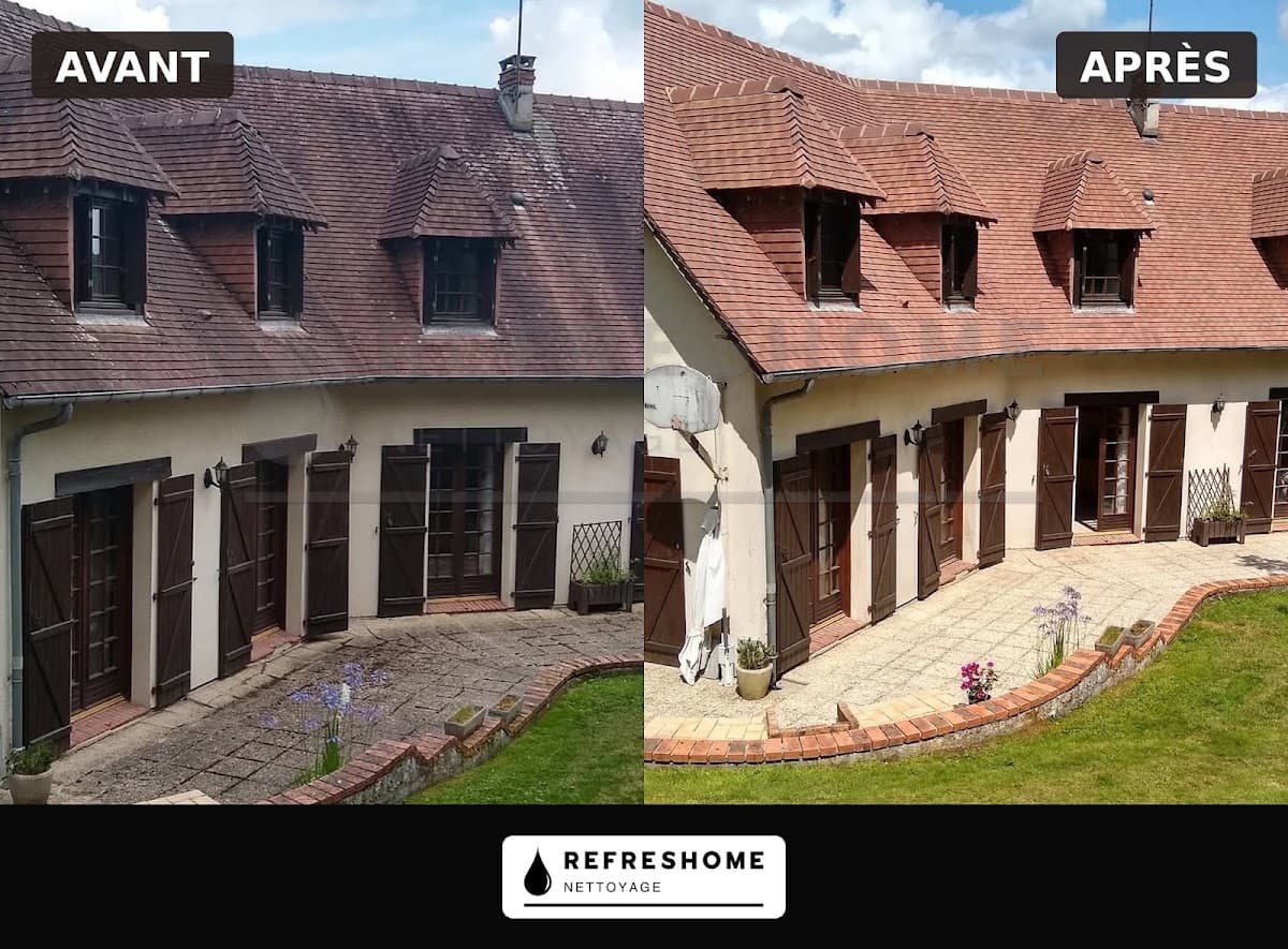 RefresHome Nettoyage – Toitures & Façades | Rouen — société de nettoyage extrême à Rouen