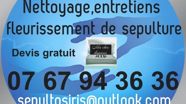 Sepult Osiris Nettoyage, Entretiens et Fleurissement de sépulture et columbarium — société de nettoyage extrême à Valence