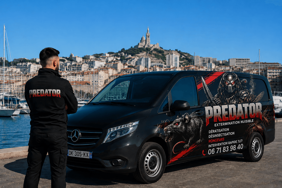 𝙋𝙍𝙀𝘿𝘼𝙏𝙊𝙍 - DÉRATISATION CAFARDS GUÊPES & FRELONS 7/7 📞🐀🐝 — société de nettoyage extrême à Marseille